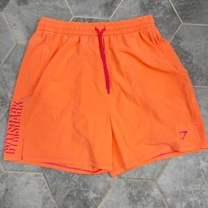 Gymshark Coral Shorts with Drawstring